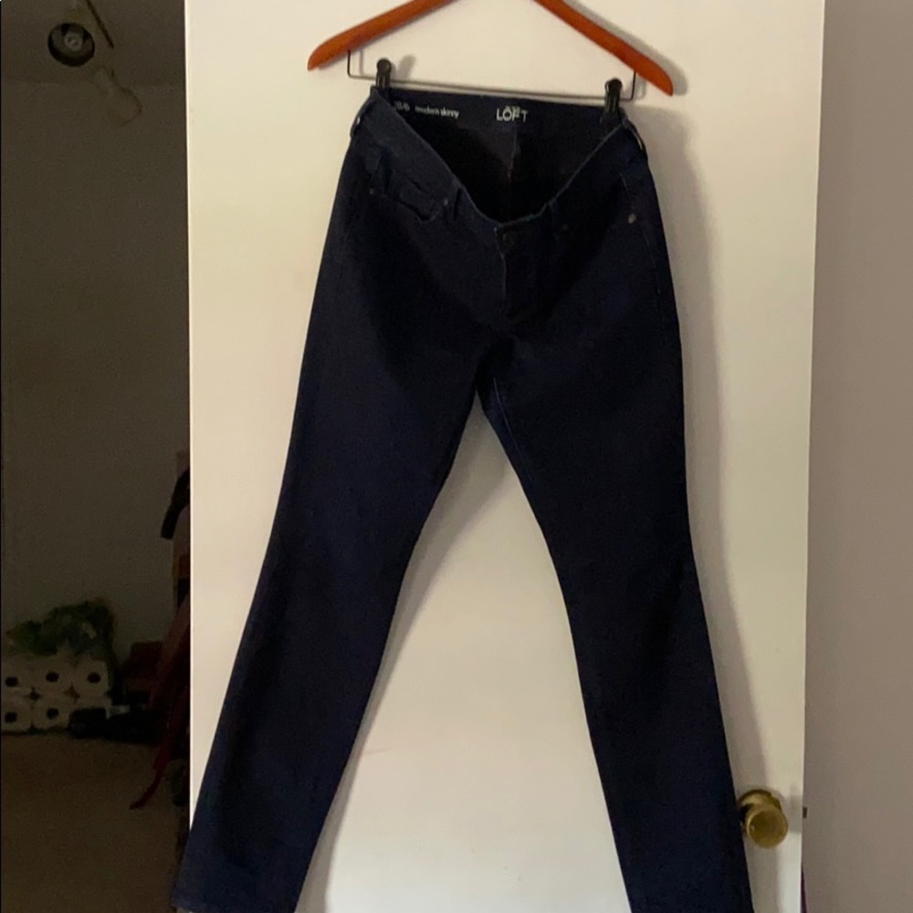 Loft modern skinny jeans